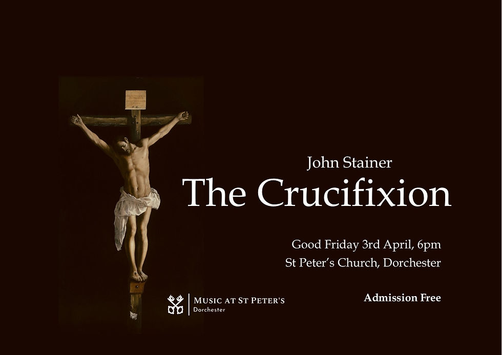 Music at St Peter's - Good Friday performance - 3rd April