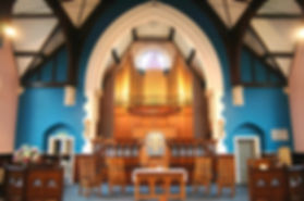Stratford upon Avon URC Church interior