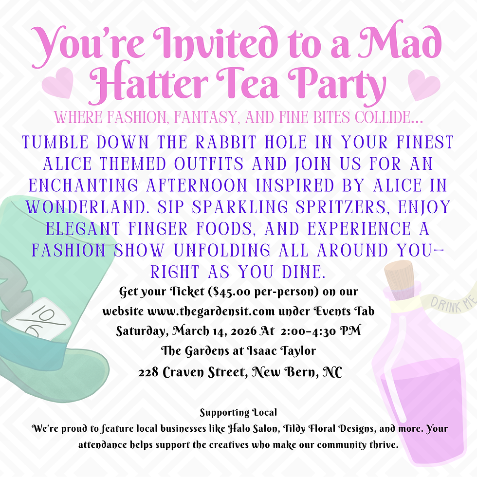 The Mad Hatter Tea Party 
