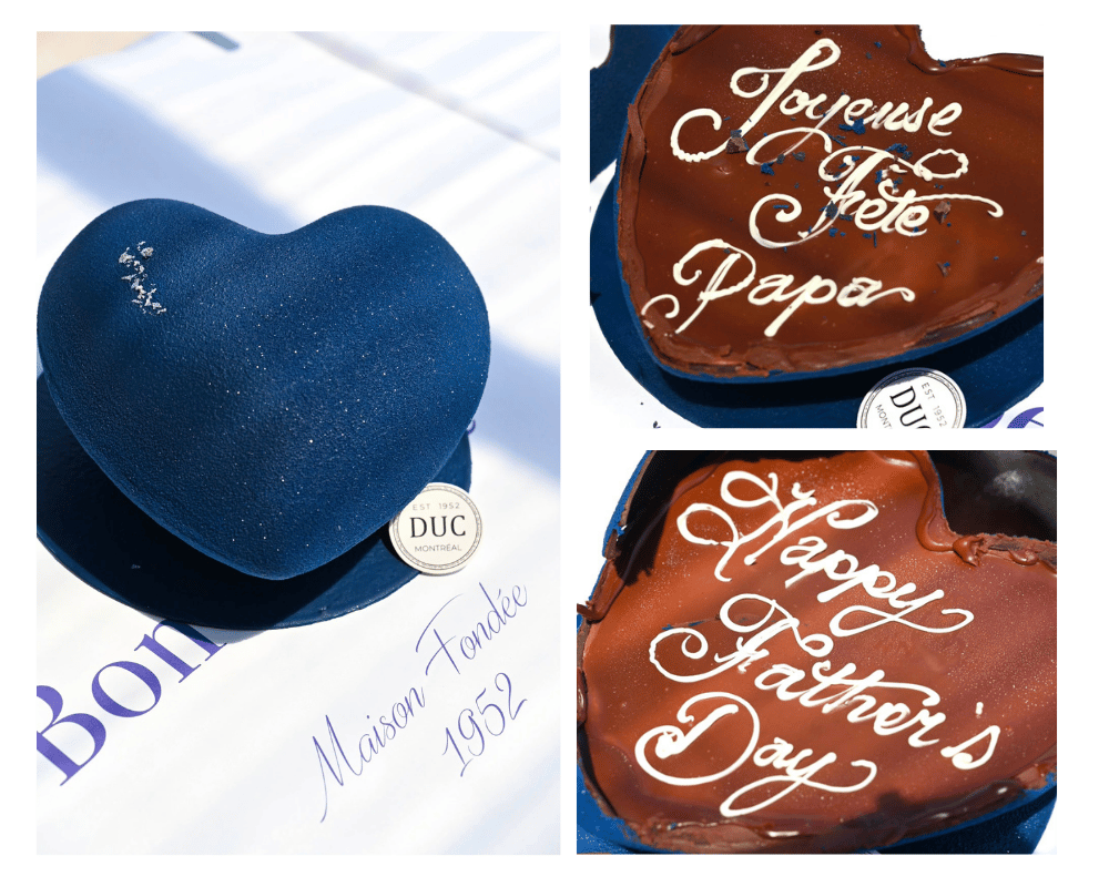 Gâteau Bleu Royale fête des pères personnalisé - smash cake