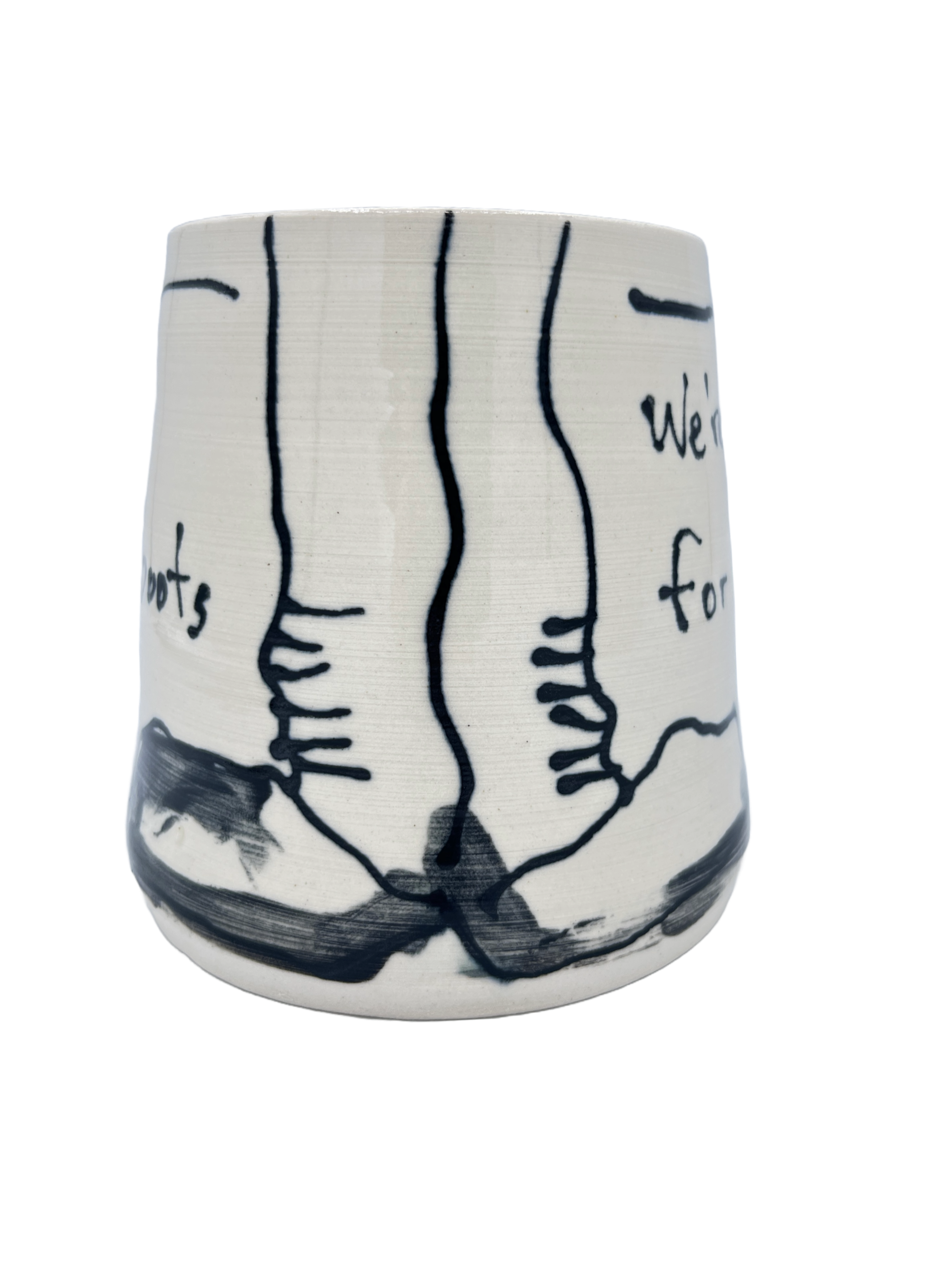 Get your boots on, we're going for a ride.