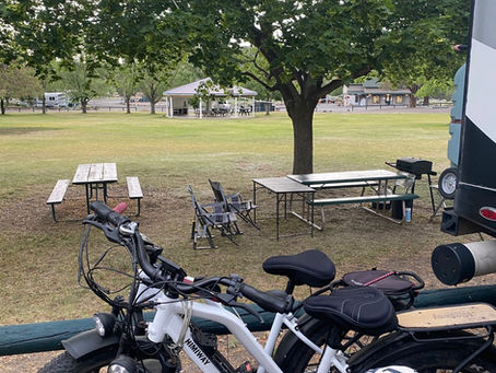 Such a sad campsite, so quiet....