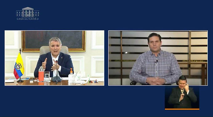 “Debemos actuar y estar unidos en esta crisis del COVID-19” Juan Carlos Pinzón en el programa televi