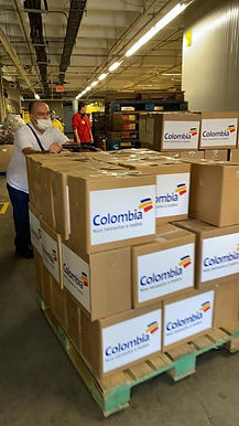 Bancolombia hace donación para la atención alimentaria de familias vulnerables en Bogotá