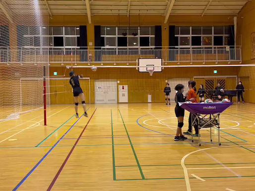 白鷺バレーボールクラブ 練習風景②