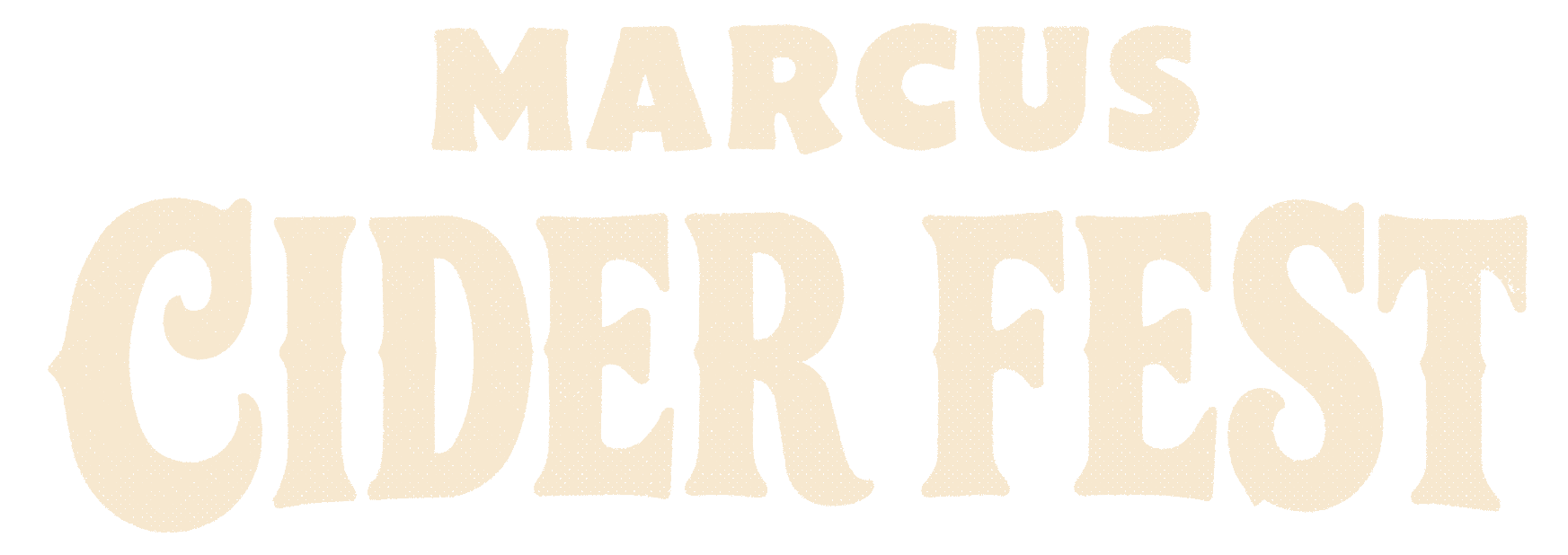 Decorative Marcus Cider Fest logo graphic
