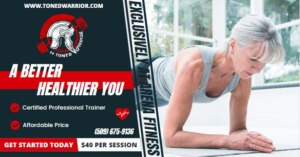 Toned Warrior Marketing Material