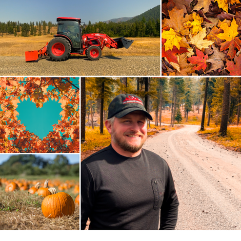 Custom Fall Image for Website