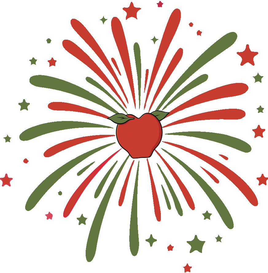 Decorative Apple Firework