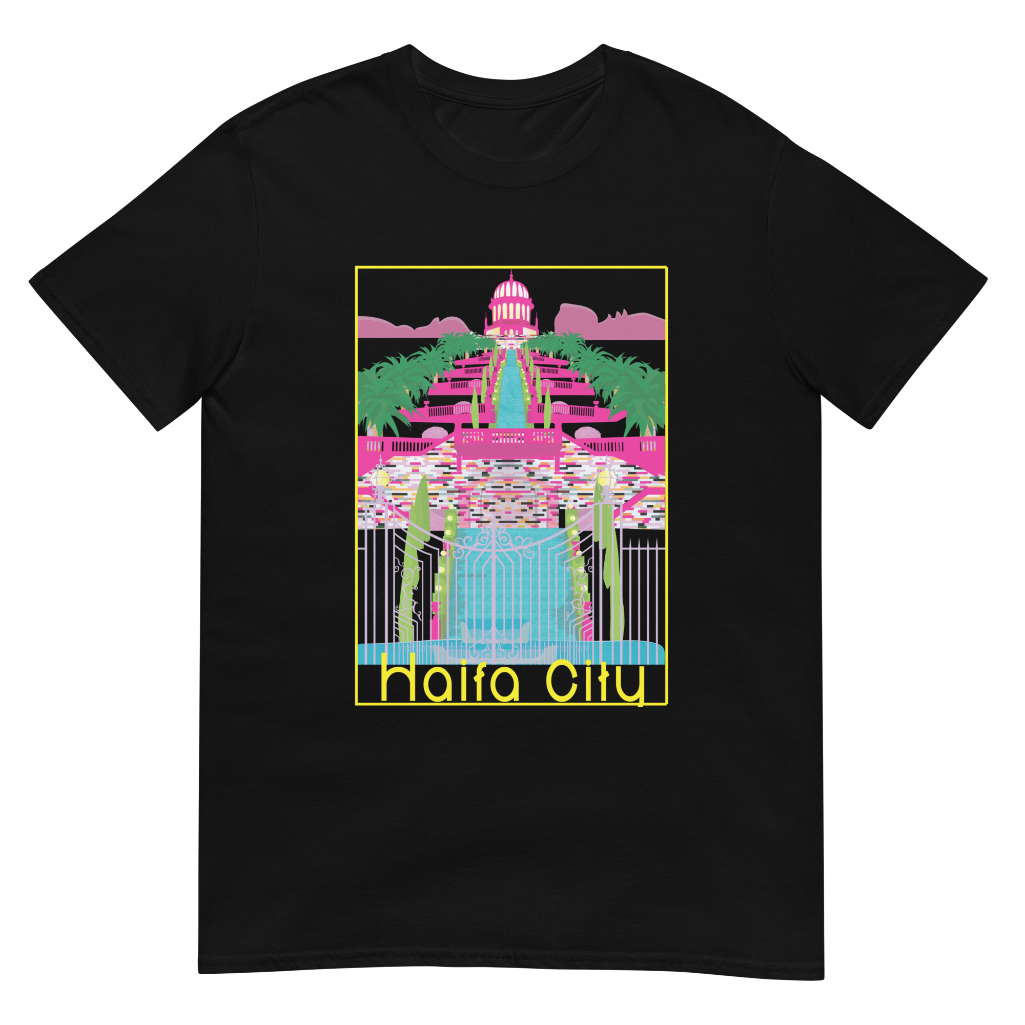 Bahá'í Gardens Haifa Black