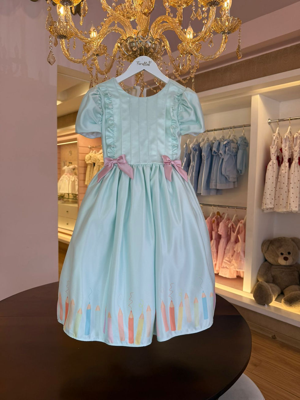 VESTIDO BARRADO LAPIS