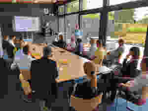 Terugkoppelingsbijeenkomst Koploperproject toekomstbestendig ondernemen bij WLN in Glimmen