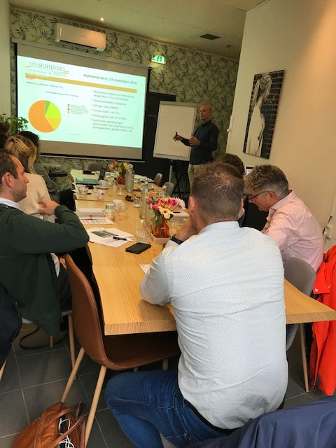 Marcel Schevers presenteert de uitkomsten van Van Schijndel Schoenen