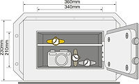 Yale Wall Safe 02