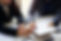 business man talking to consult report p