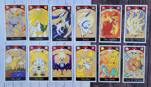 ポケモンタロットカード POKE BOX ポケモン タロットカード 78枚 大アルカナ 小アル