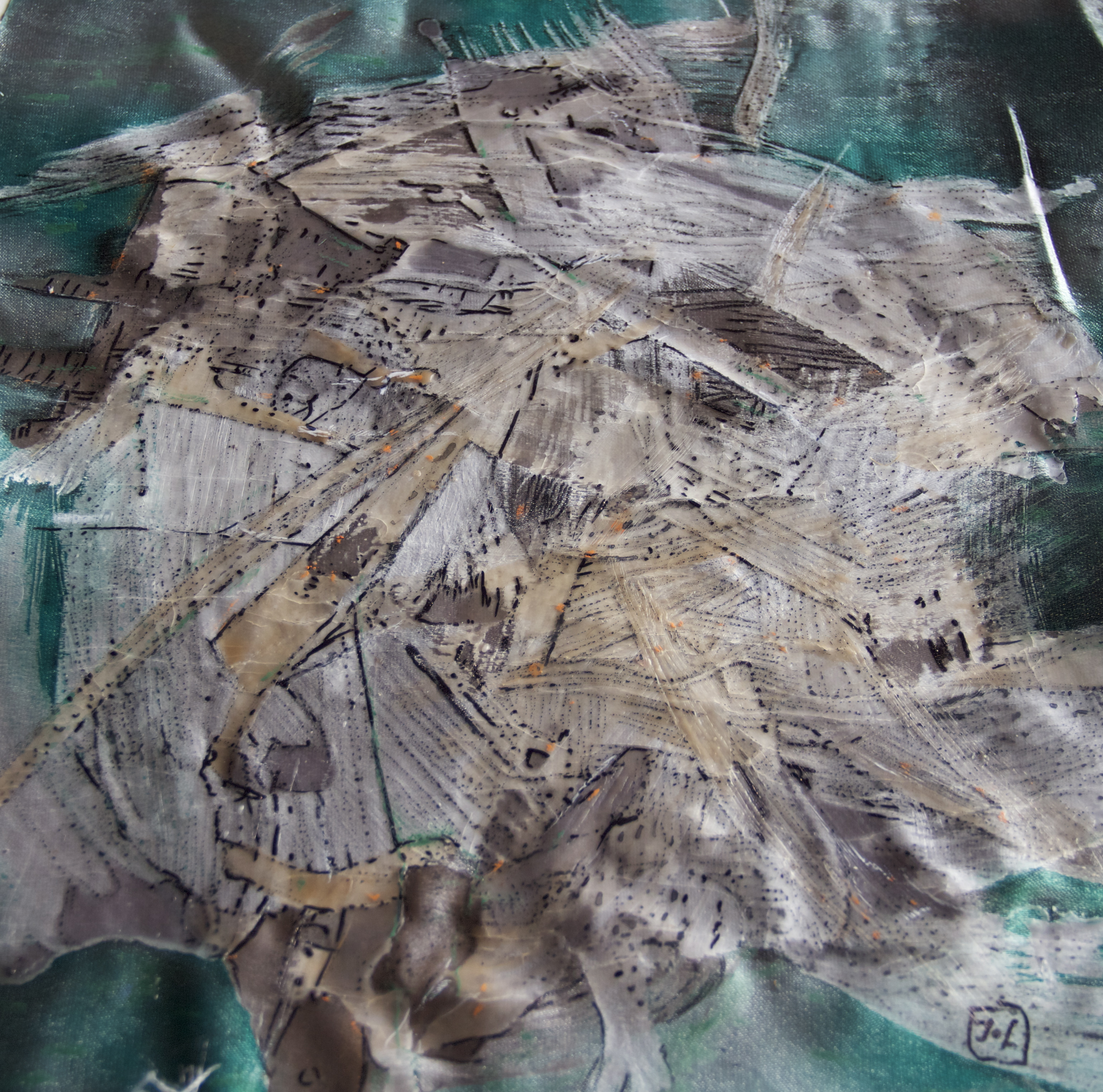 Graffitis dans le ciel