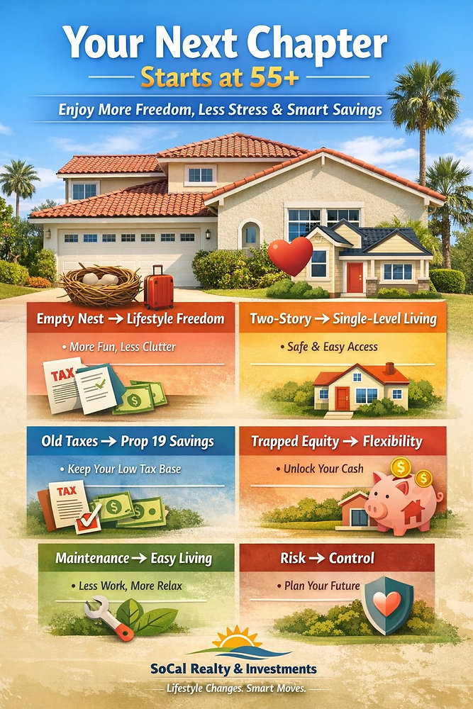 🏡 Why More Homeowners 55–65 Are Choosing to Move Before They Have To