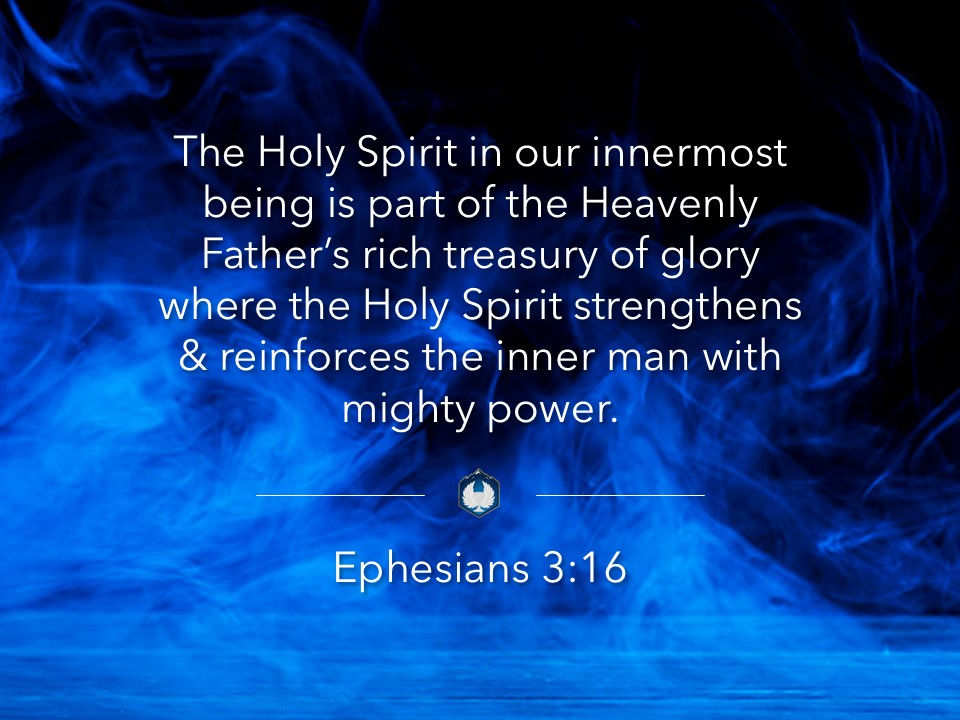 INDWELLING HOLY SPIRIT GLORY
