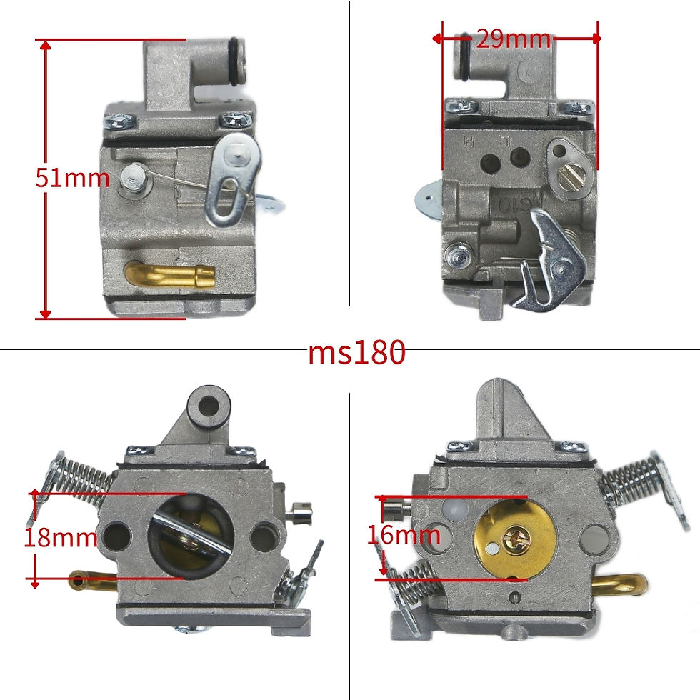Thumbnail: Carburetor for Stihl 017 018 for ZAMA  MS170 MS180 MS 170 180 C1Q-S57B Brush Cut
