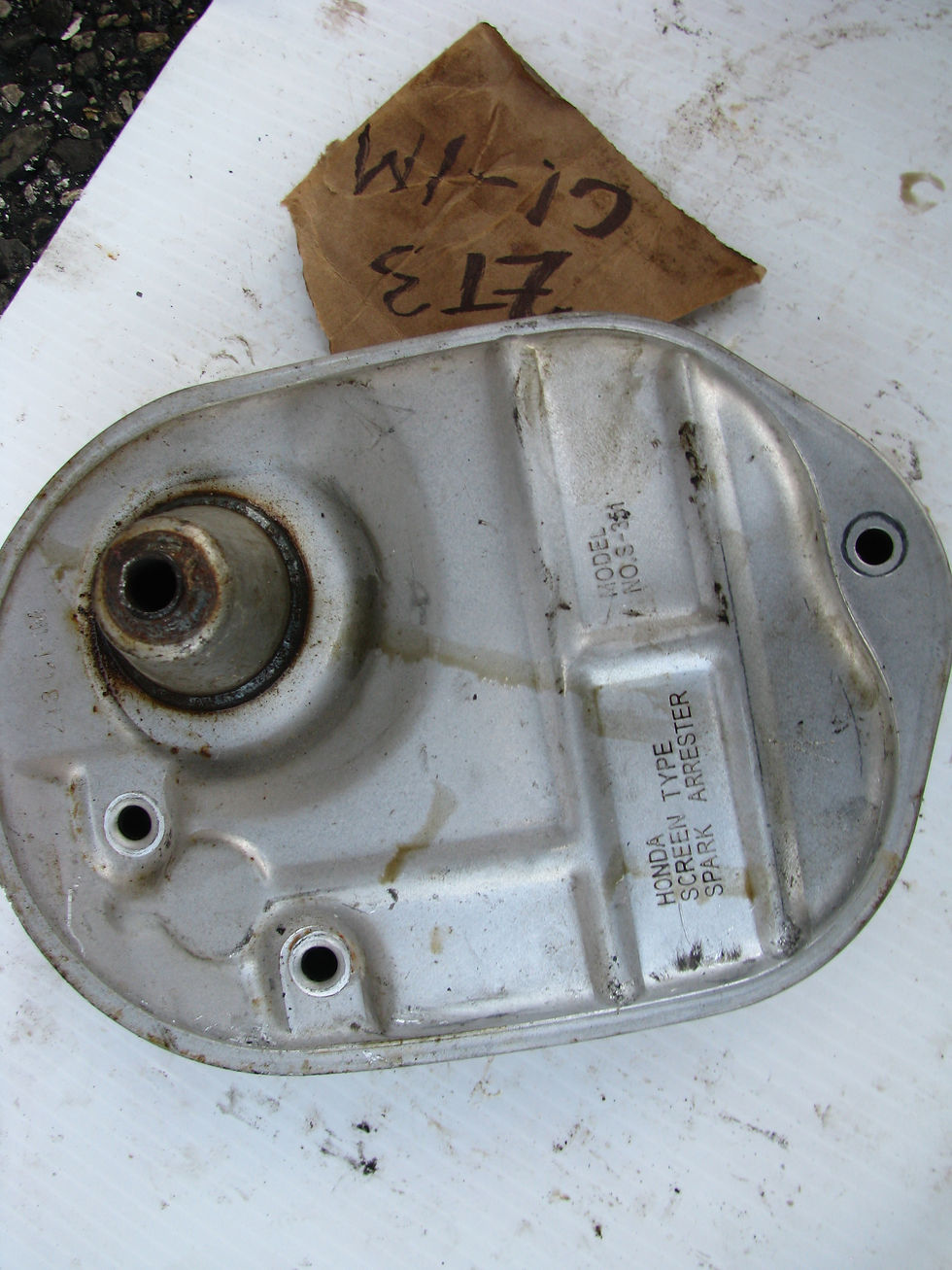 Thumbnail: Honda Generator  EU1000, EU1000i Muffler