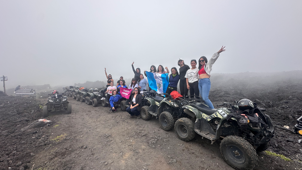 Cuatrimotos en Campos de Lava