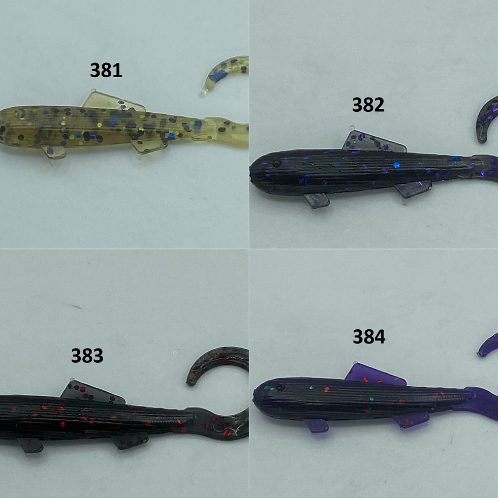 Thumbnail: 25 Count Twister Tail Minnows 3.5"