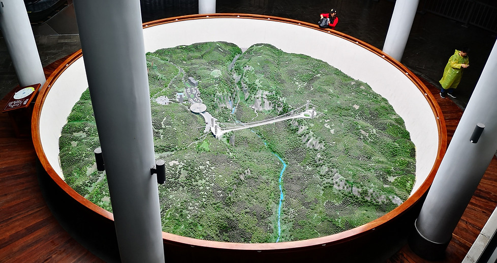Zhangjiajie Grand canyon mock up