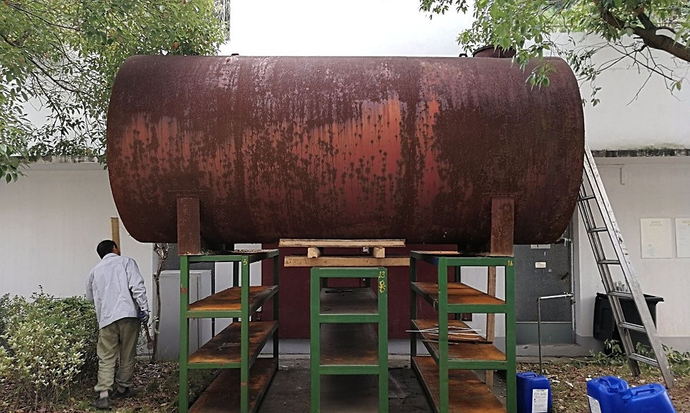 Oil tank in China
