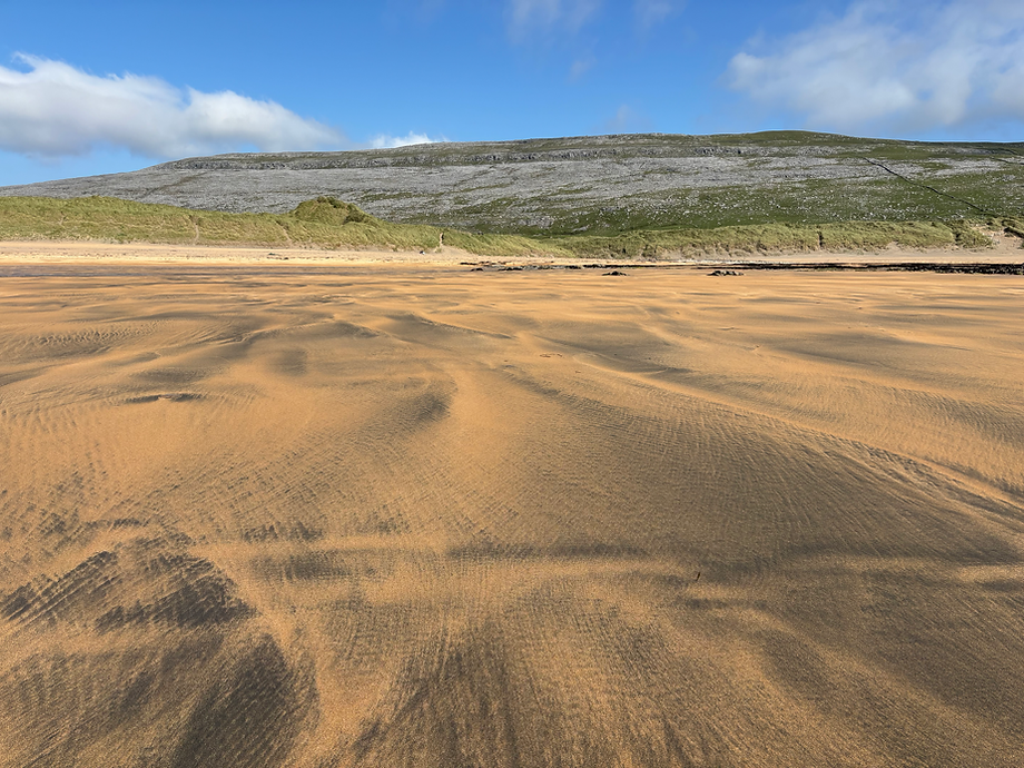 Fanore beach, Írország, Clare co