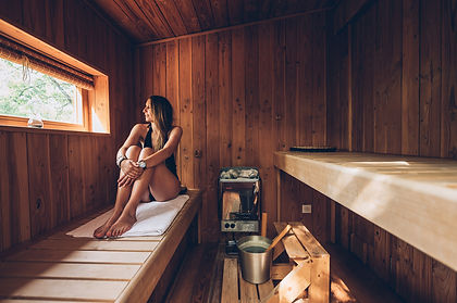 cabane dans les arbres avec sauna privatif