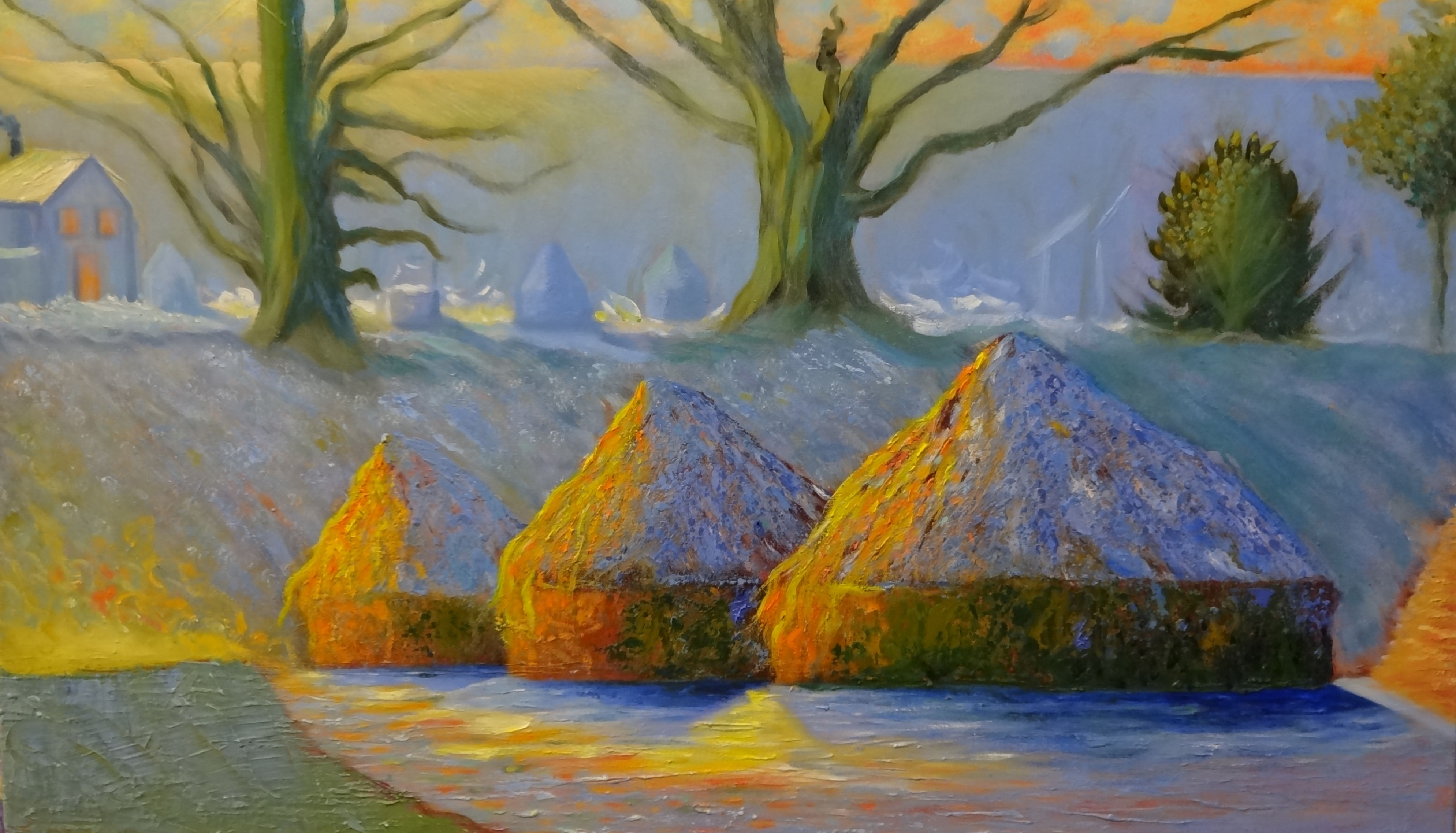 Hay Stacks in Tennessee