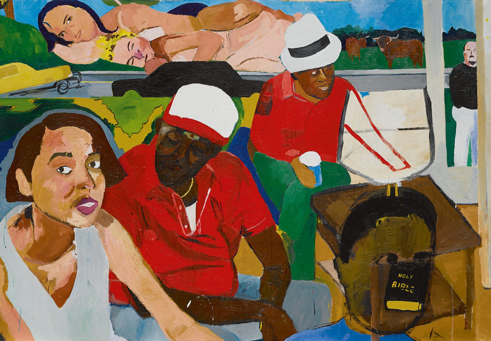Henry Taylor, I'll Put a Spell on You (2004). Courtesy of Sotheby's.