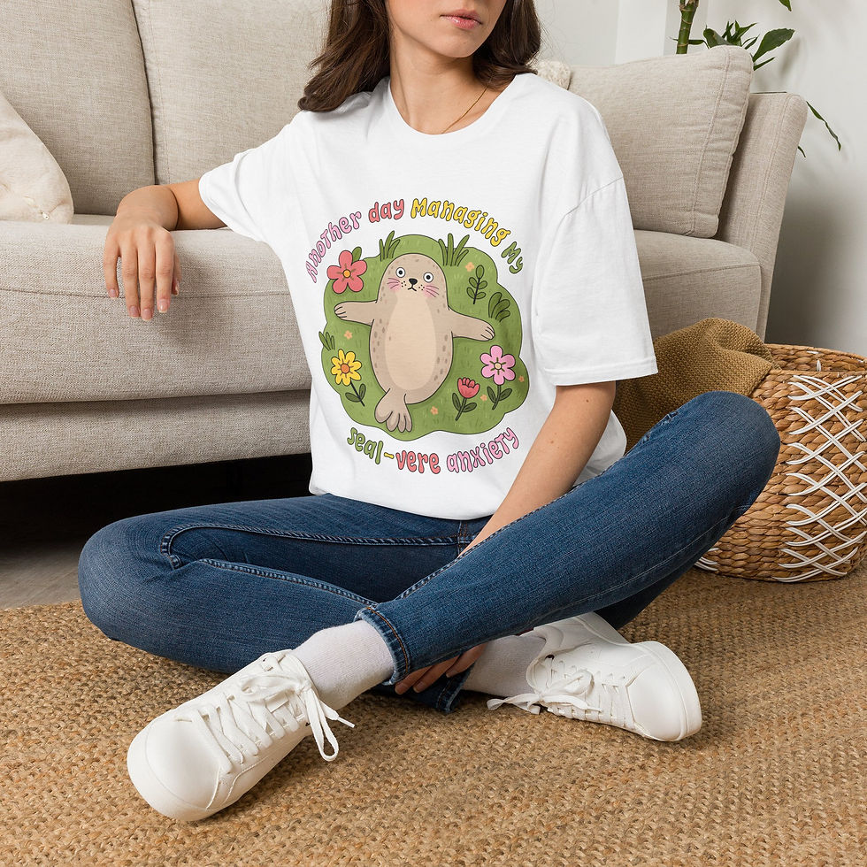 Thumbnail: Softie Tee - Another Day Managing My Seal-Vere Anxiety