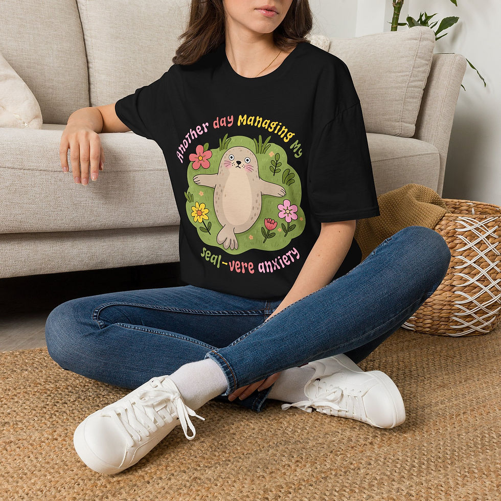 Thumbnail: Softie Tee - Another Day Managing My Seal-Vere Anxiety
