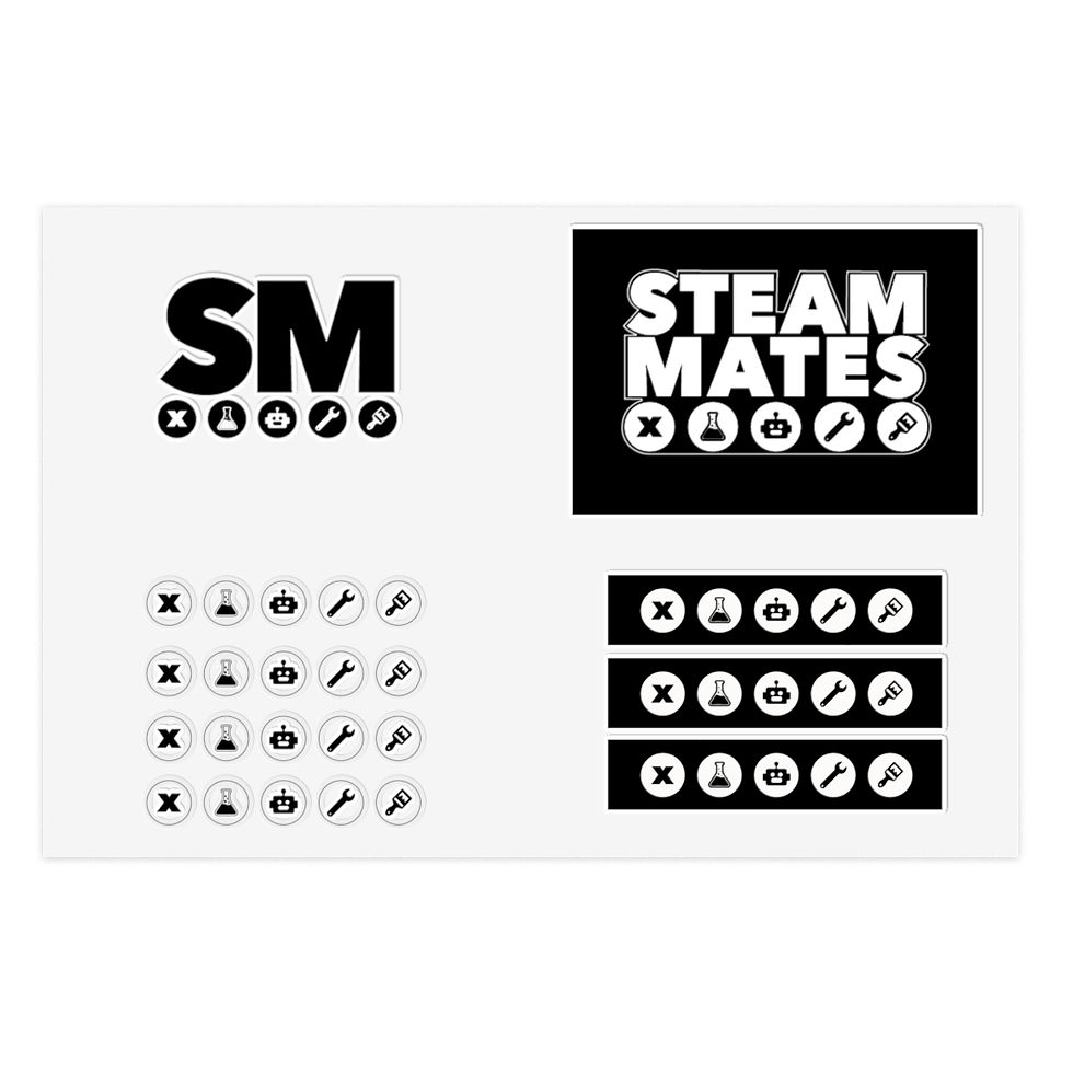 Thumbnail: STEAMMATES Sticker Sheets