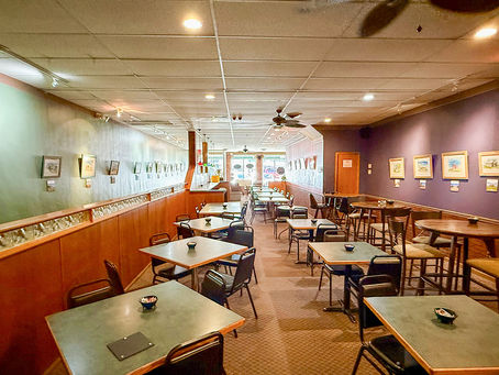 Exhibit at Classic Bean, Downtown Topeka