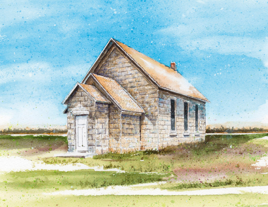 Wilcox School Note Card