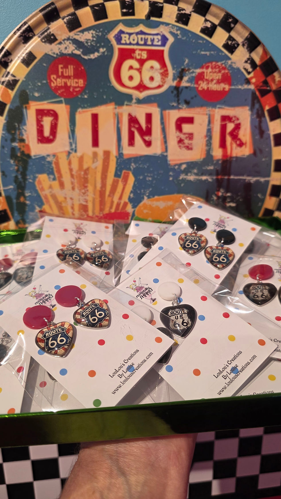 Thumbnail: Route 66 Earrings 