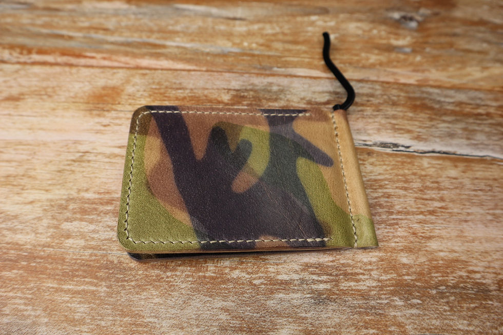 Thumbnail: Spring clip wallet 
