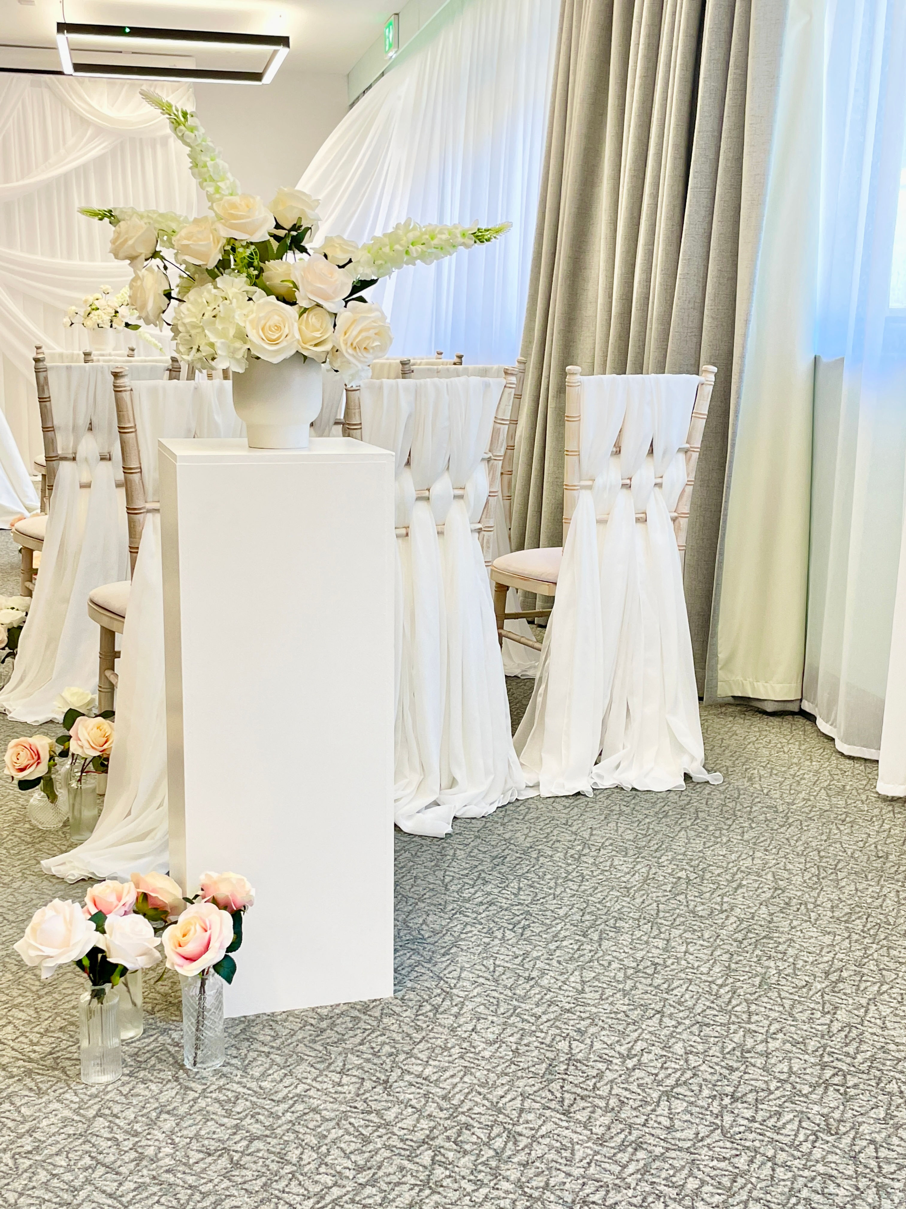 White Plinth