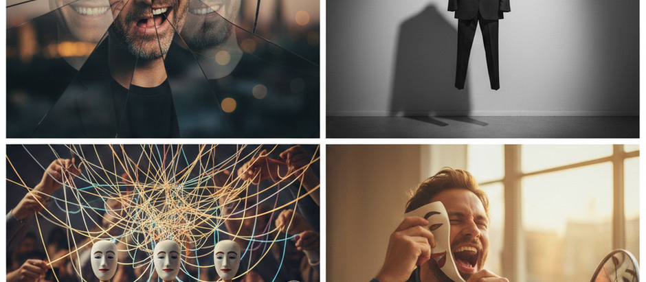 O Teatro do Espelho: Por que você nunca será quem pensa que é?