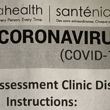 "A Pap-Smear for the Brain Stem!"- My Experience Getting the Covid Test