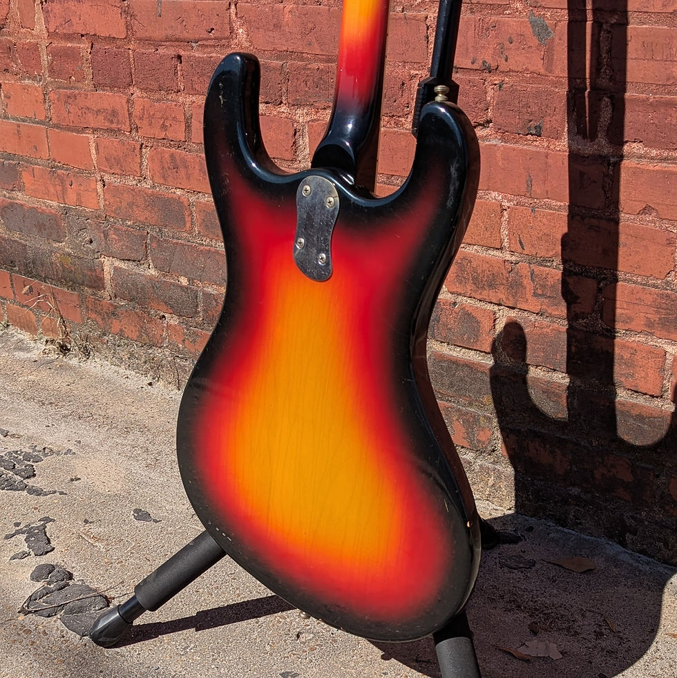 Thumbnail: 1966 Mosrite "The Ventures" Bass - Sunburst