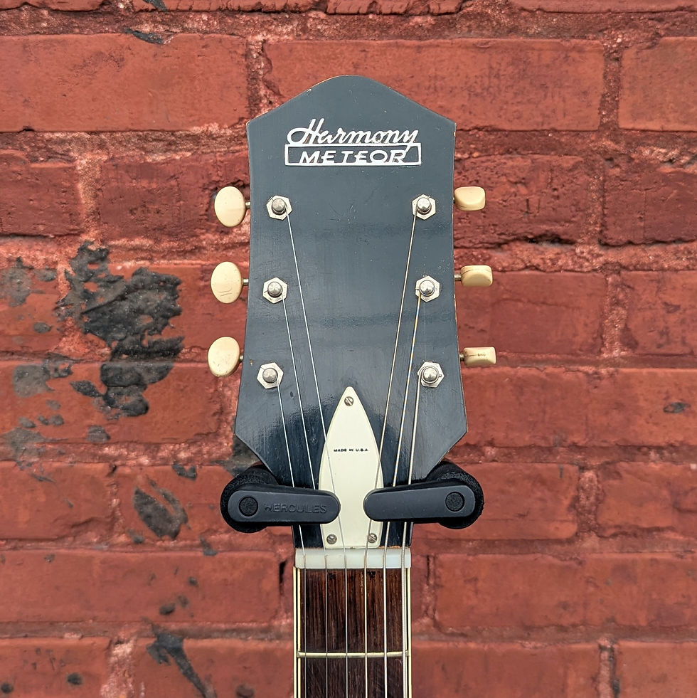 Thumbnail: 1969 Harmony Meteor H60 Left-Handed