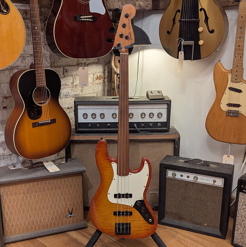 Thumbnail: Fender/Warmoth Fretless Jazz Bass