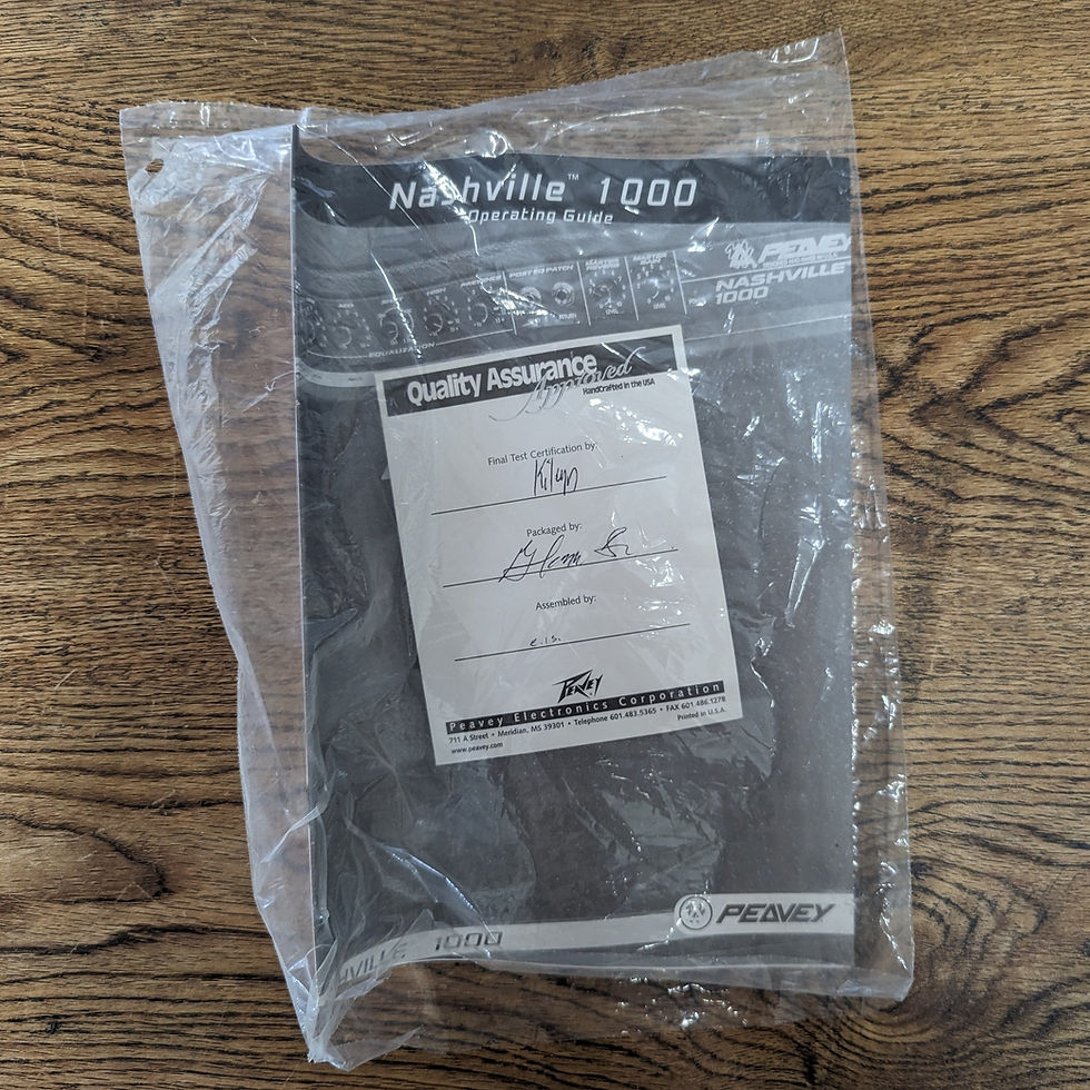Thumbnail: Peavey Nashville 1000