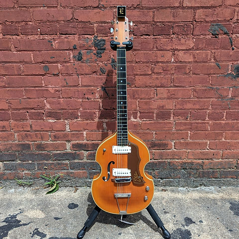 EKO Model395 エレキギター フルアコ ヴァイオリンギター　ビザール Eko 395 Violin Guitar | Classic City Vintage Guitars