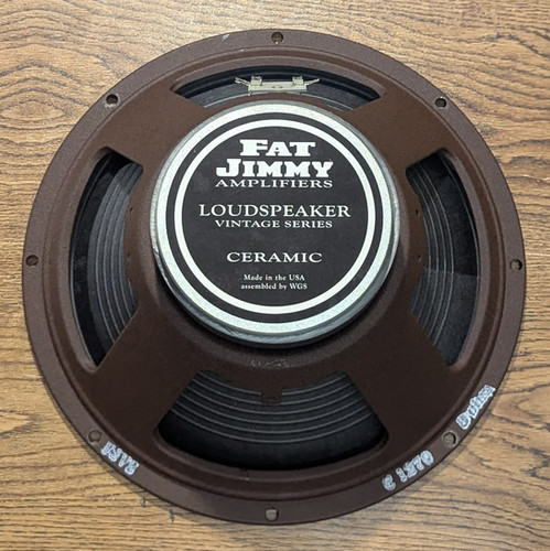 Fat Jimmy C1270 8 OHM Loudspeaker | Classic City Vintage Guitars