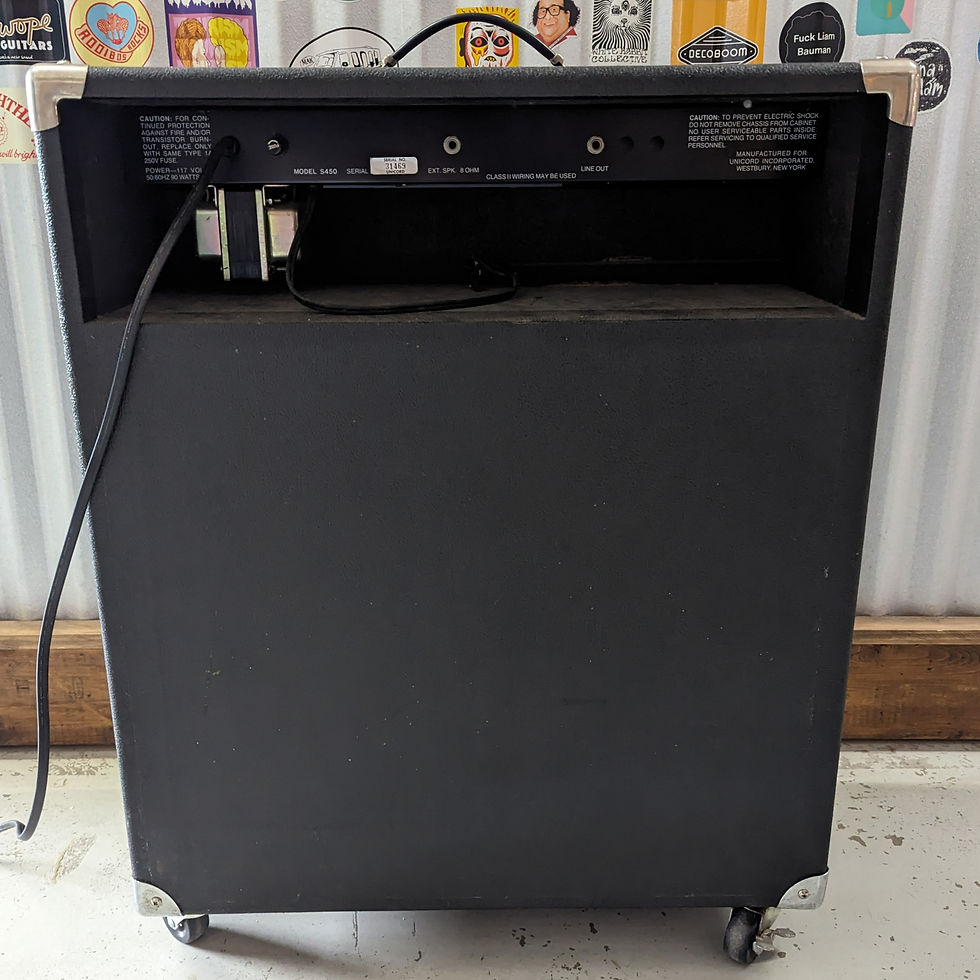 Thumbnail: 70's Univox Stage 450 115B Bass Amp